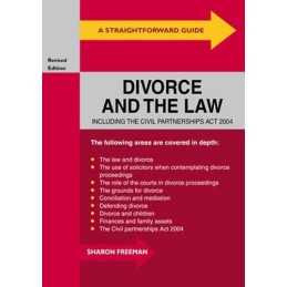 Straightforward Guide to Divorce and the Law, A (... by Sharon Freeman Paperback