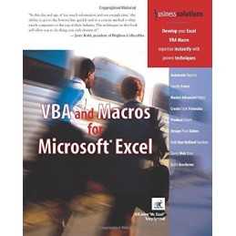 VBA and Macros for Microsoft Excel (Business Solutio... by Jelen, Bill Paperback
