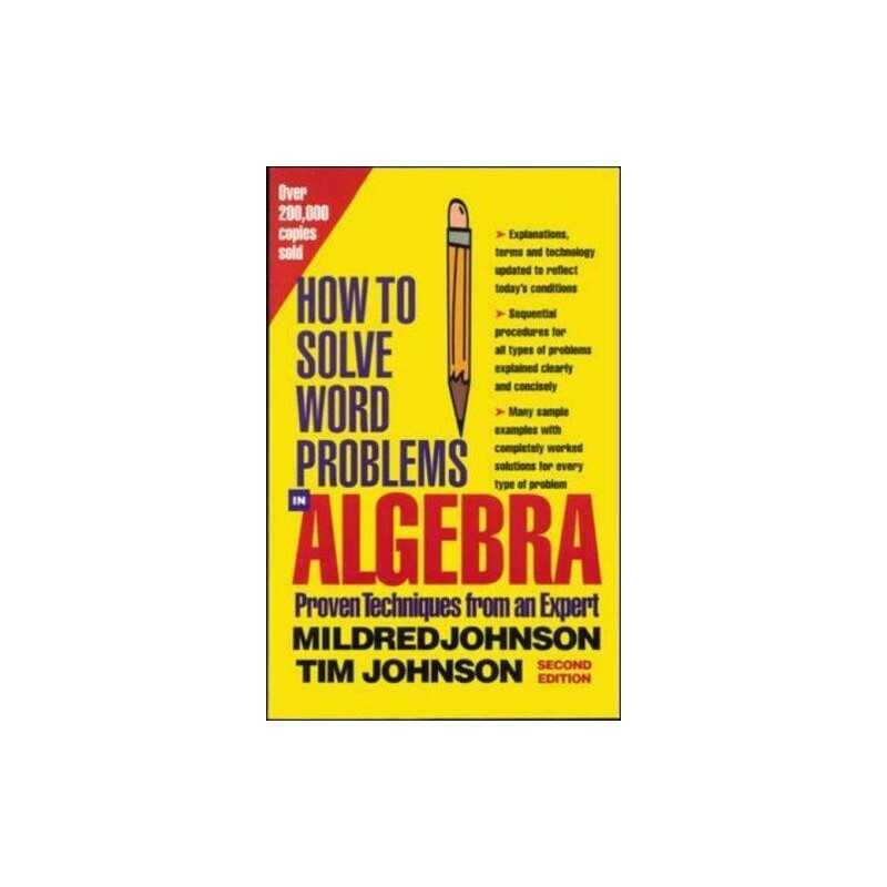 How To Solve Word Problems In Algeb..., Mildred Johnson