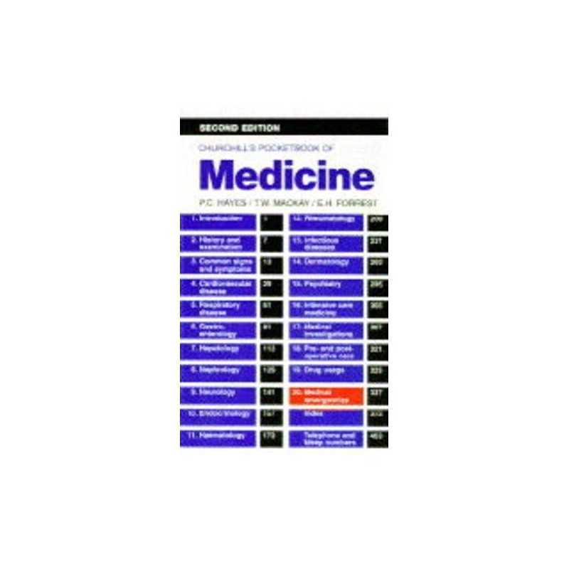 Churchills Pocketbook of Medicine (Churchills... by Forrest, Ewan H. Paperback