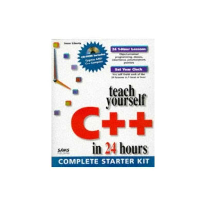 Sams Teach Yourself C++ in 24 Hours (Te... by Liberty, Jesse Mixed media product