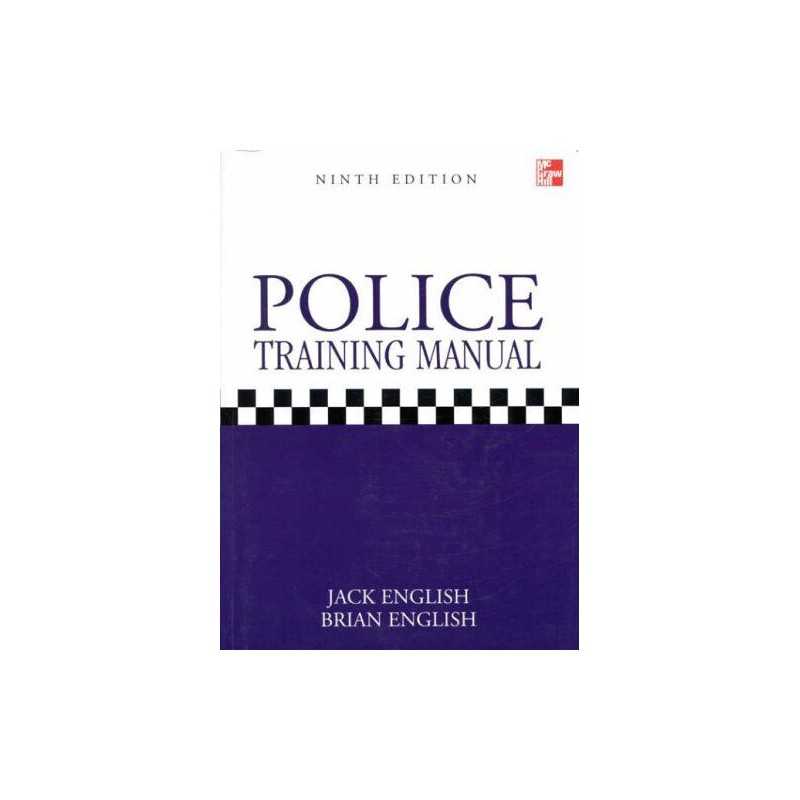 Police Training Manual by English, Jack Hardback Book