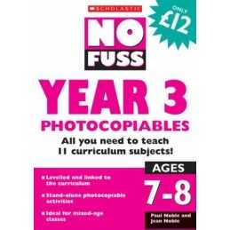 No Fuss: Year 3 Photocopiables (No Fuss Photocopiabl... by Noble, Jean Paperback