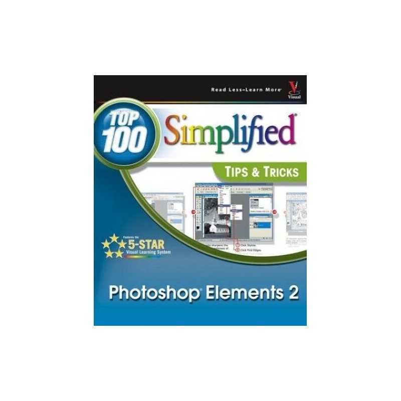 Photoshop Elements 2: Top 100 Simplified Tips and T... by Ewing, Kelly Paperback