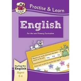 Practise & Learn: English (Age 5-6) (CGP Home Learning) by CGP Books Book The