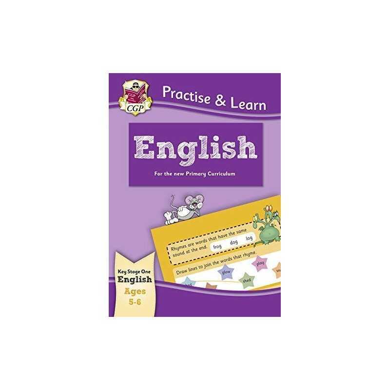 Practise & Learn: English (Age 5-6) (CGP Home Learning) by CGP Books Book The