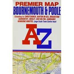 Premier Street Map of Bournemouth (... by Geographers A-Z Map Sheet map, folded