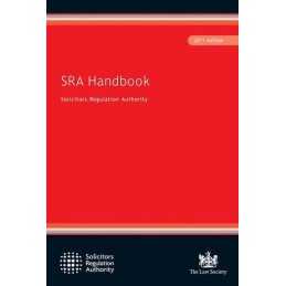 SRA Handbook (Solicitors Regulation Authori... by Solicitors Regulatio Paperback