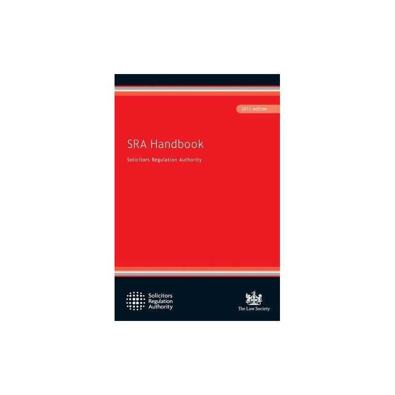 SRA Handbook (Solicitors Regulation Authori... by Solicitors Regulatio Paperback