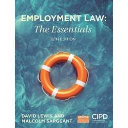 Employment Law: The Essentials by Sargeant, Malcolm Book