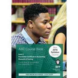 AAT Elements of Costing: Coursebook by BPP Learning Media Book  Fast