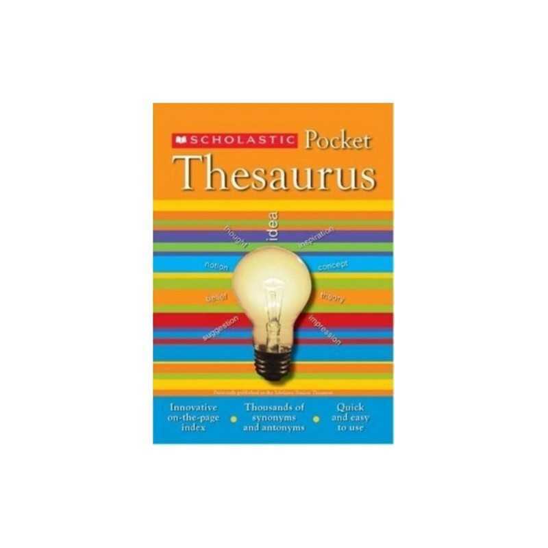 Scholastic Pocket Thesaurus by Bollard, John Book
