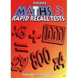 Rapid Recall: Bk. 3 (Rapid Recall for Maths) by Koll, Hilary Paperback Book The