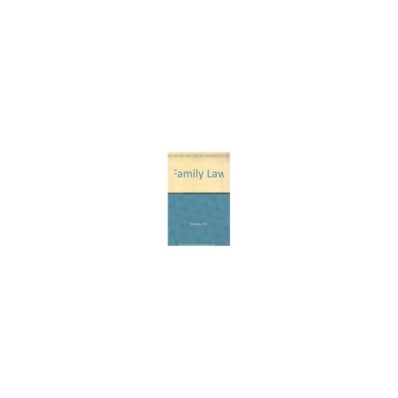 Family Law by Lowe, Nigel Hardback Book