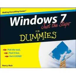 Windows 7 Just the Steps For Dummies by Muir, Nancy C. Paperback Book