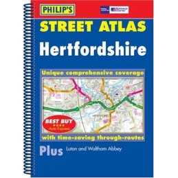 Philips Street Atlas Hertfordshire