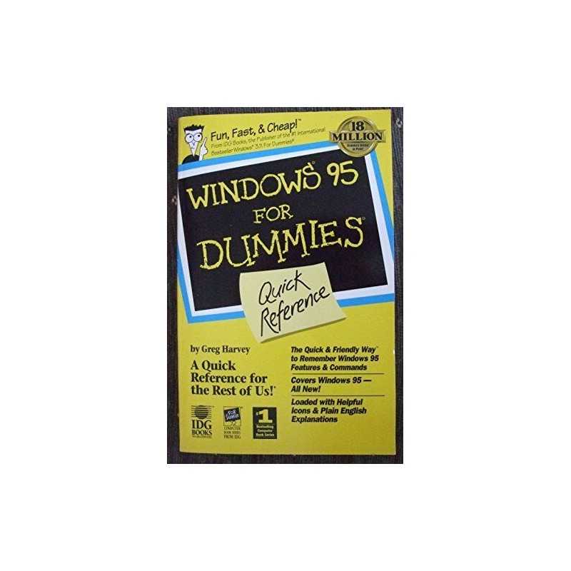 Windows 95 for Dummies Quick Reference, Rathbone, Andy