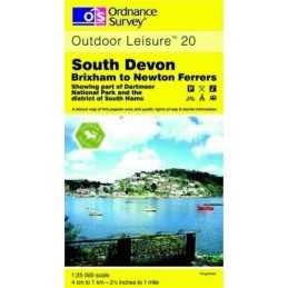 South Devon (Outdoor Leisure Maps) by Ordnance Survey Sheet map, folded Book The