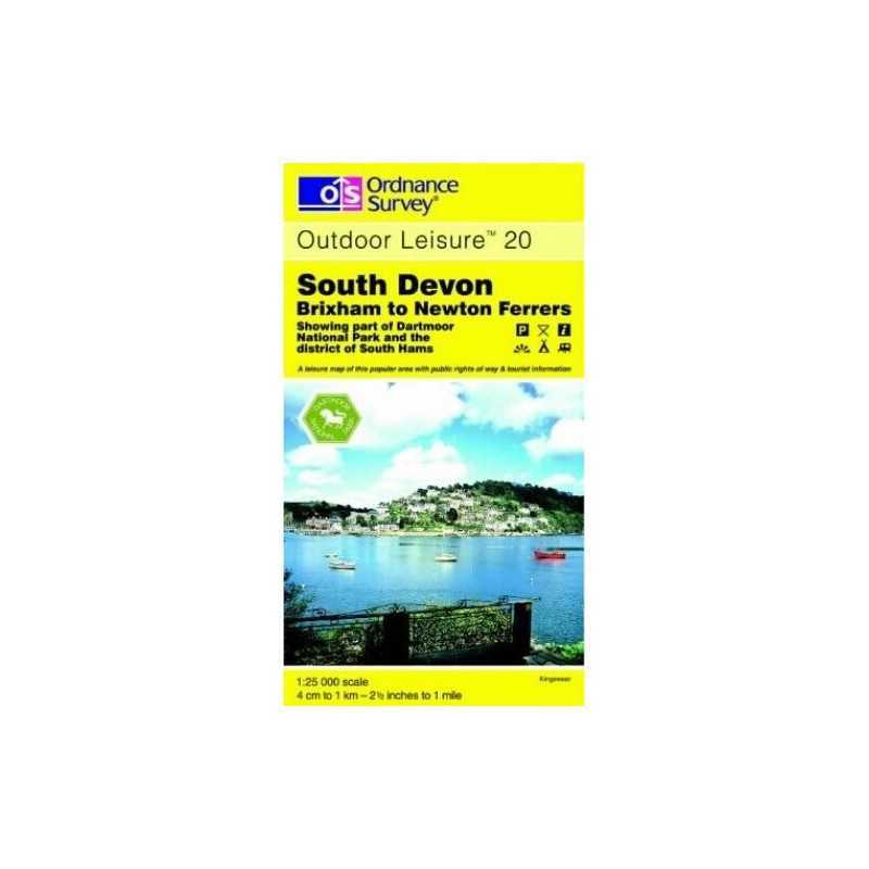 South Devon (Outdoor Leisure Maps) by Ordnance Survey Sheet map, folded Book The