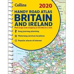 2020 Collins Handy Road Atlas Britain ..., Collins Maps