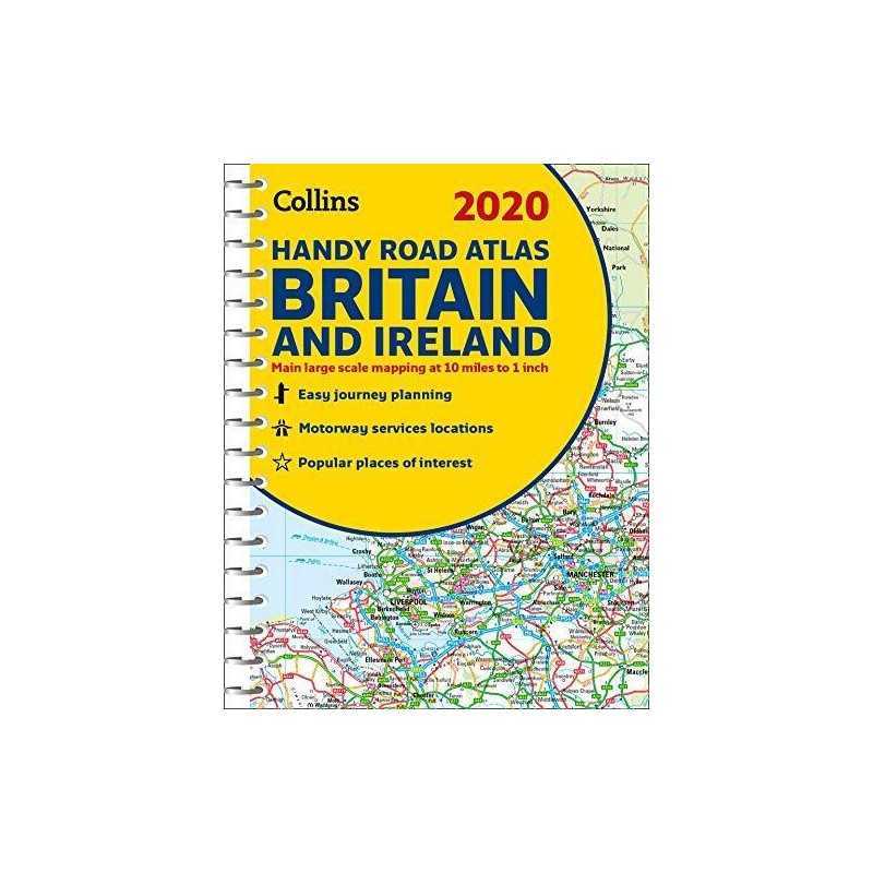 2020 Collins Handy Road Atlas Britain ..., Collins Maps