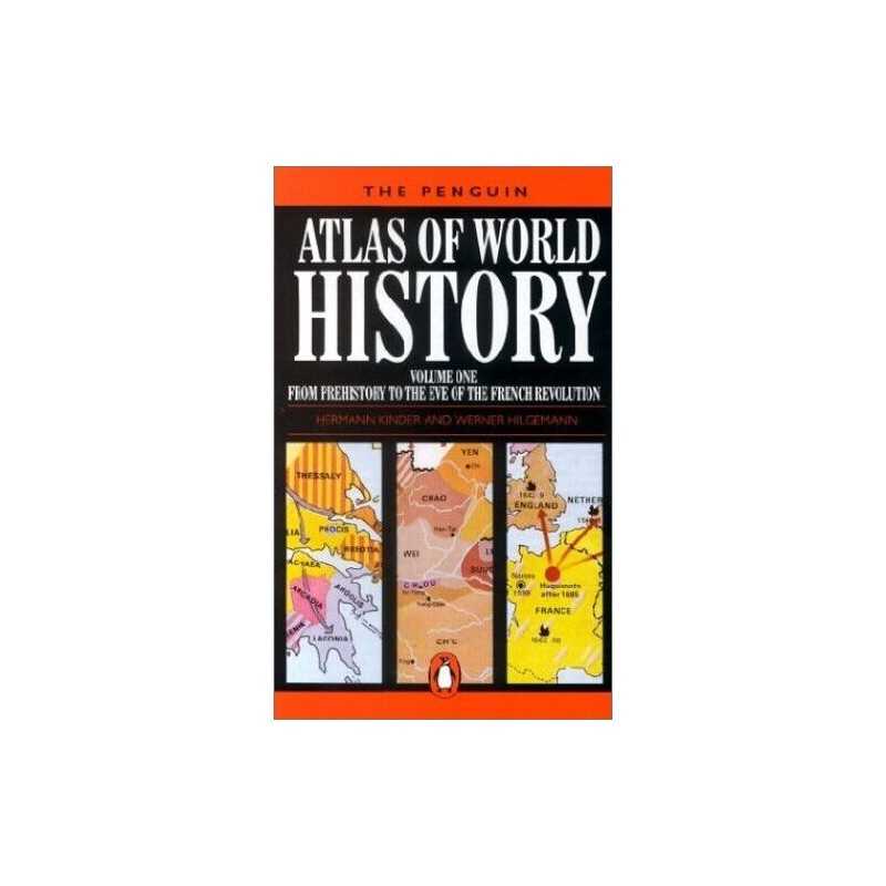 The Penguin Atlas of World History: From the B... by Hilgemann, Werner Paperback