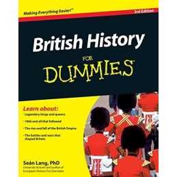 British History For Dummies by Lang, Se?f?n Paperback Book