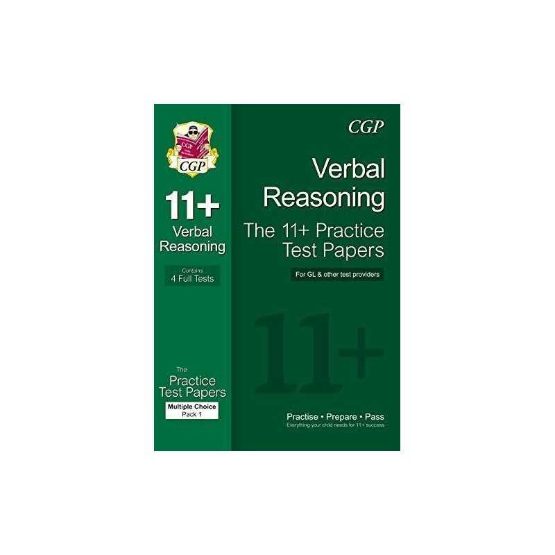 The 11+ Verbal Reasoning Practice Test Papers: Multiple Choice (... by CGP Books