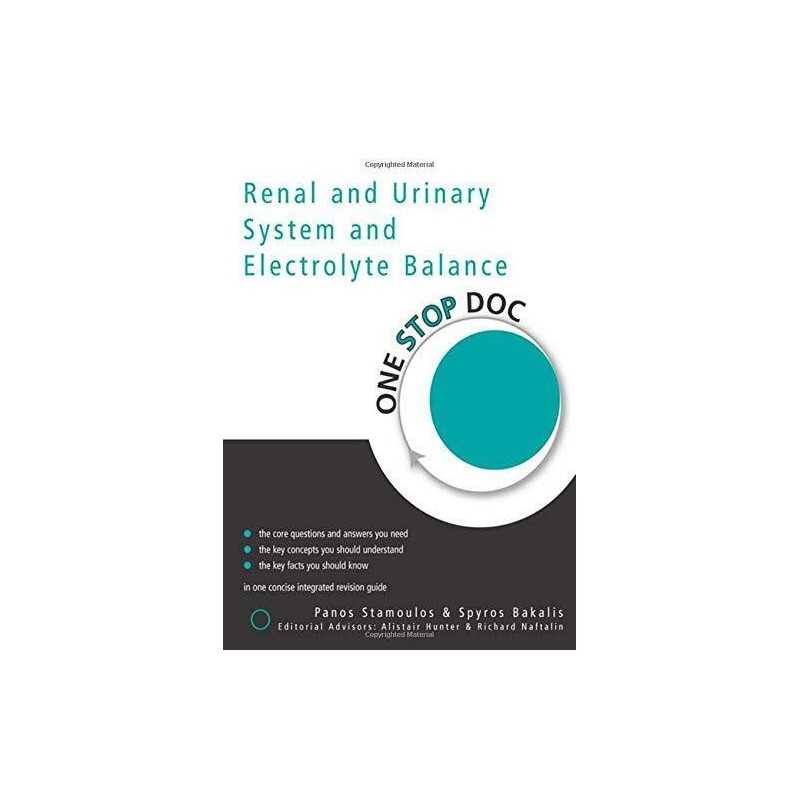 One Stop Doc Renal and Urinary System and Electr... by Bakalis, Spyros Paperback