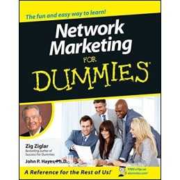Network Marketing For Dummies by Ziglar Paperback Book