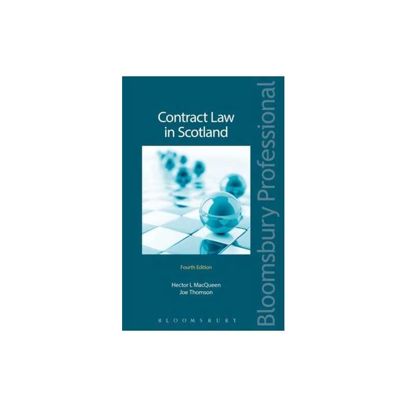 Contract Law in Scotland by Joe Thomson Book