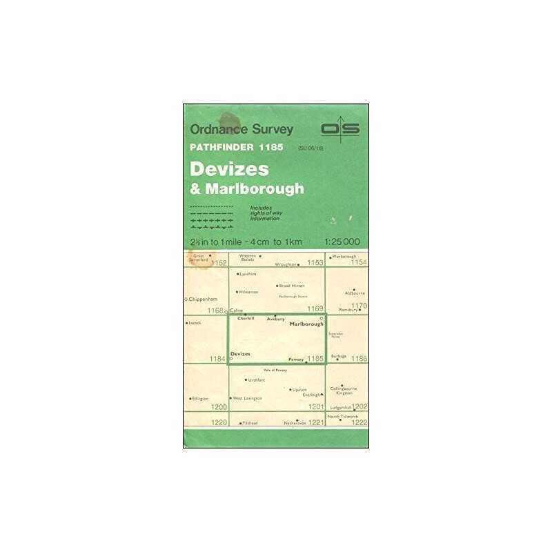 Pathfinder Maps: Devizes and Marlborough... by Ordnance Survey Sheet map, folded