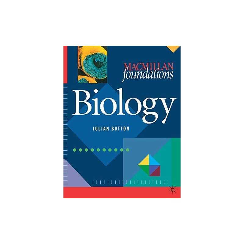 Biology (Macmillan Foundations) by Sutton, Julian Paperback Book  Fast