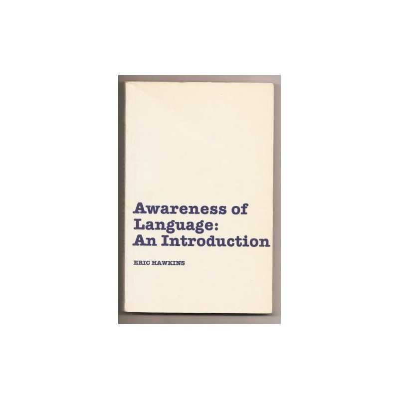 Awareness Language in Ts (Awareness of Language) by Hawkins, E. W. Paperback The