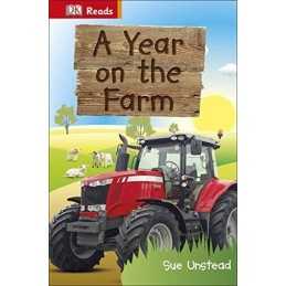 A Year on the Farm (DK Reads Beginning To Read) by Unstead, Sue Book