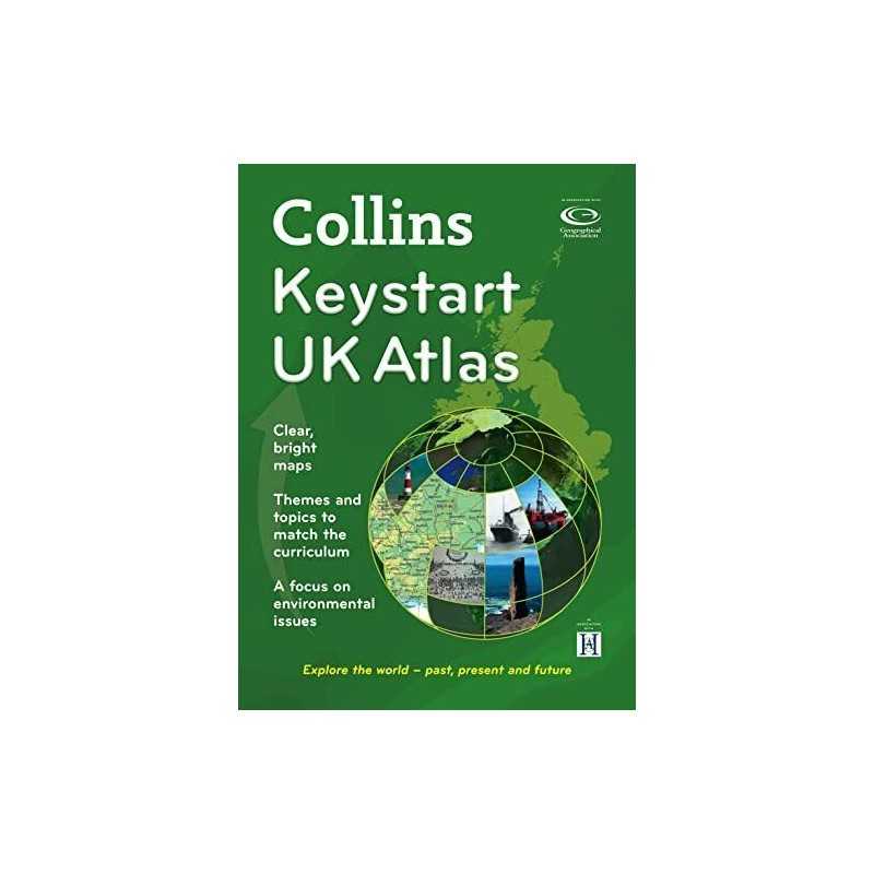 UK Atlas (Collins Keystart) by Collins Maps Paperback Book