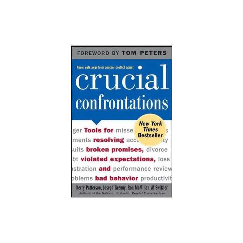 Crucial Confrontations: Tools for talking about bro... by Switzler, Al Paperback