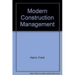 Modern Construction Management by HARRIS Paperback Book