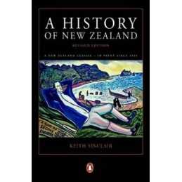 A History of New Zealand by Sinclair, Keith Paperback Book