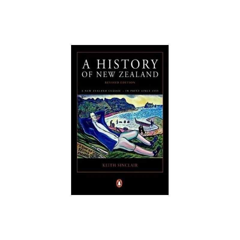 A History of New Zealand by Sinclair, Keith Paperback Book