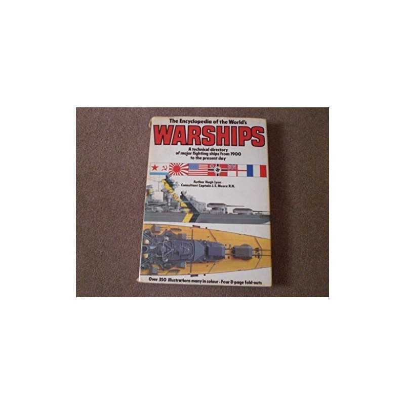 Encyclopaedia of the Worlds Warships by Hugh Lyon Paperback Book  Fast