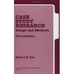 Case Study Research: Design and Methods: (Applied... by Yin, Robert K. Paperback