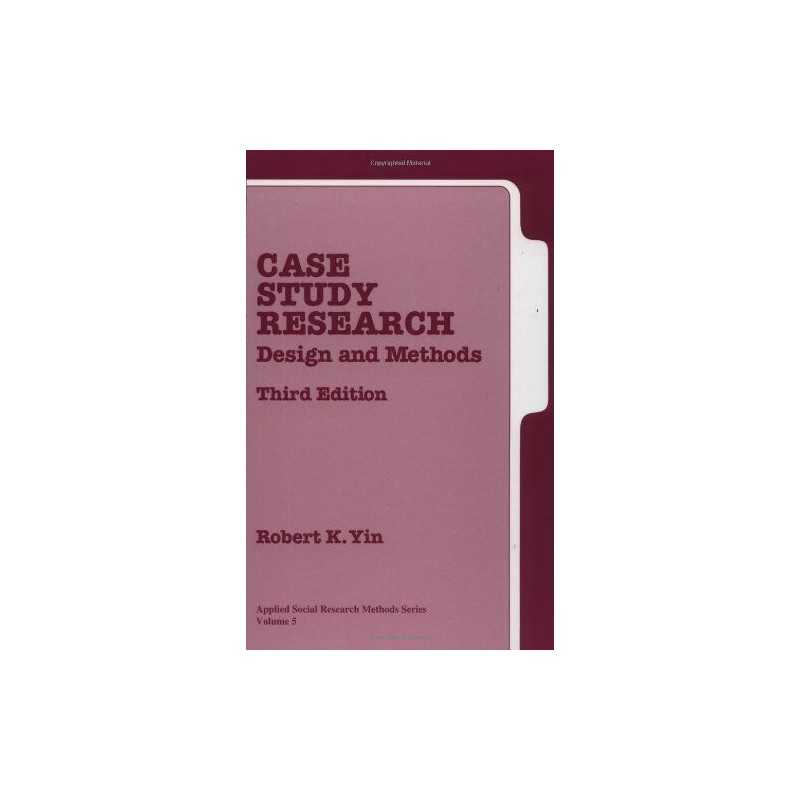 Case Study Research: Design and Methods: (Applied... by Yin, Robert K. Paperback