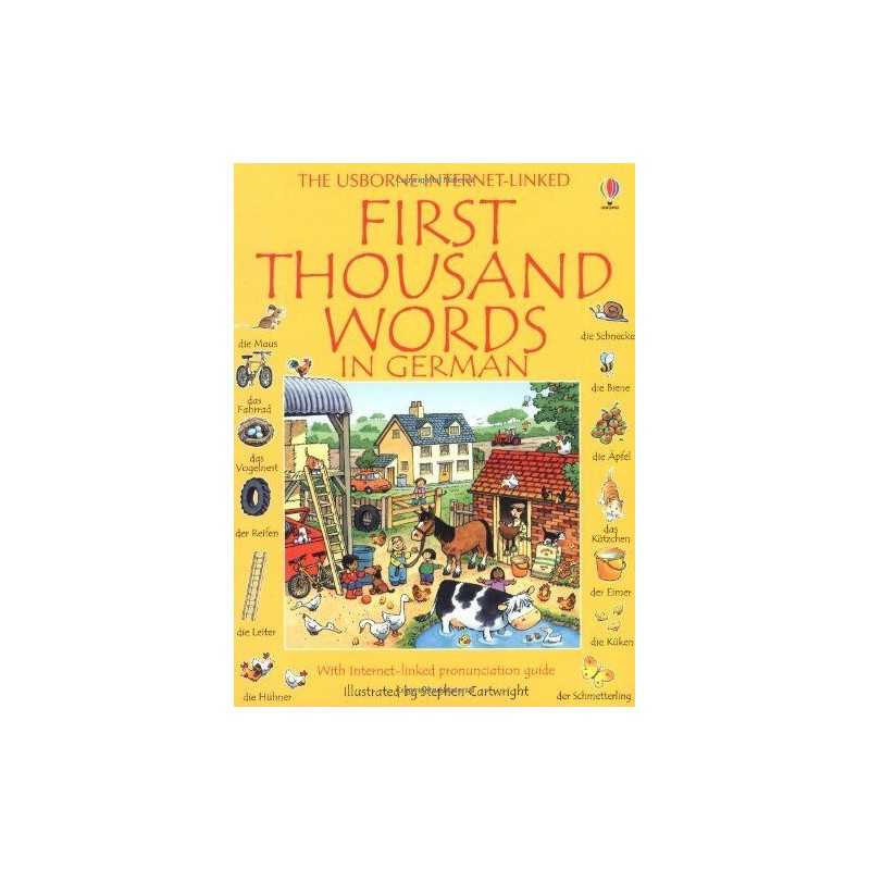 First Thousand Words In German, Heather Amery