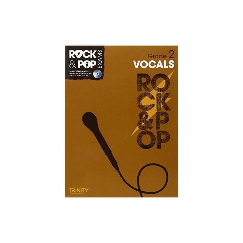 Trinity Rock & Pop Exams: Vocals Grade 2 (With Free Audio CD) by Various Book