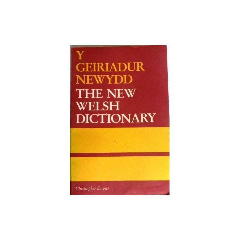 Geiriadur Newydd: New Welsh Dictionary Paperback Book