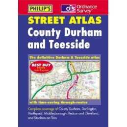 County Durham and Teesside Street Atlas (Pocket Street Atlas) Paperback Book The