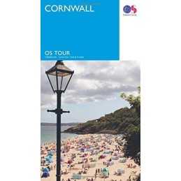 Tour Cornwall (OS Tour Map) by Ordnance Survey Book