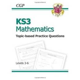 KS3 Maths Topic-based Practice - Levels 3-6: Essential... by CGP Books Paperback
