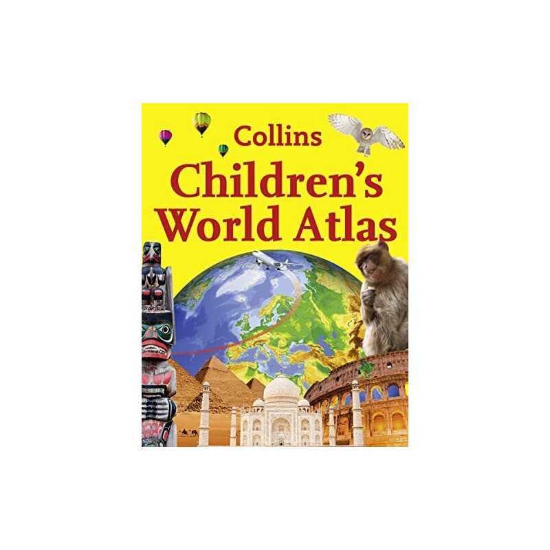 Collins Childrens World Atlas by Collins Maps Book